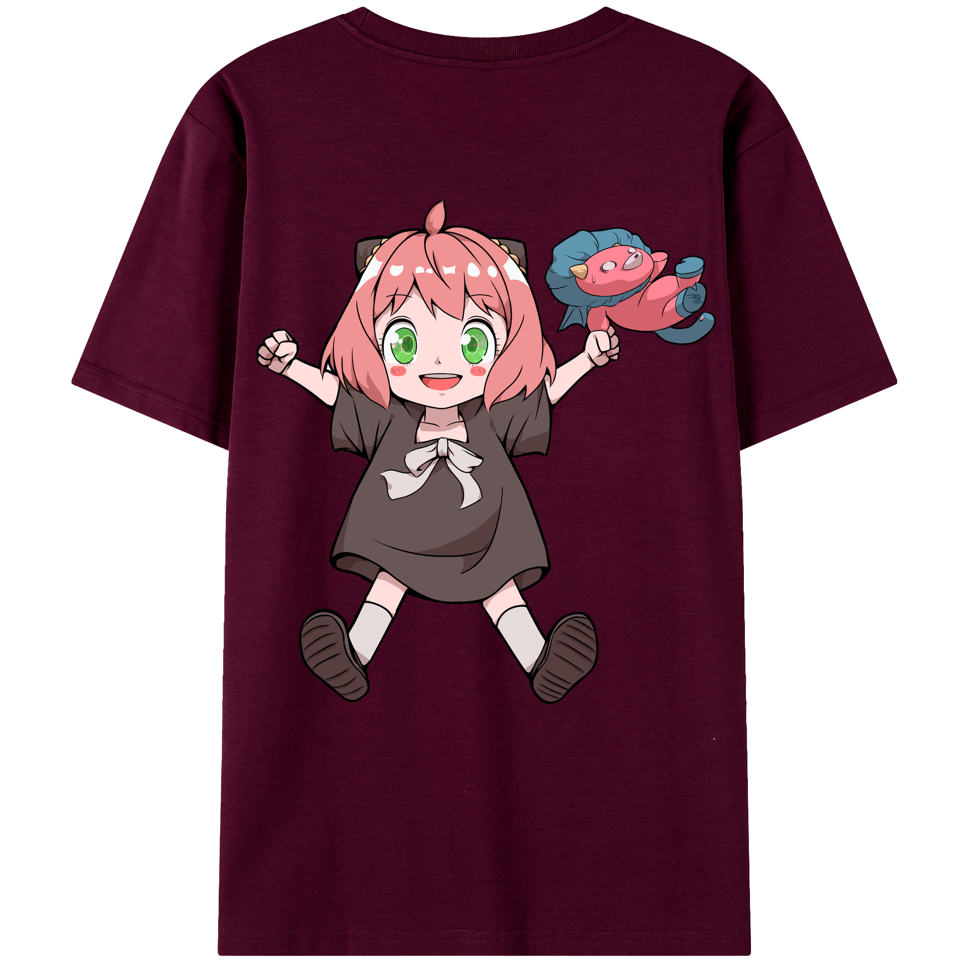 （画像用） SPY×FAMILY间谍家家酒 レディース半袖Tシャツ(バックプリント)